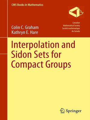 cover image of Interpolation and Sidon Sets for Compact Groups